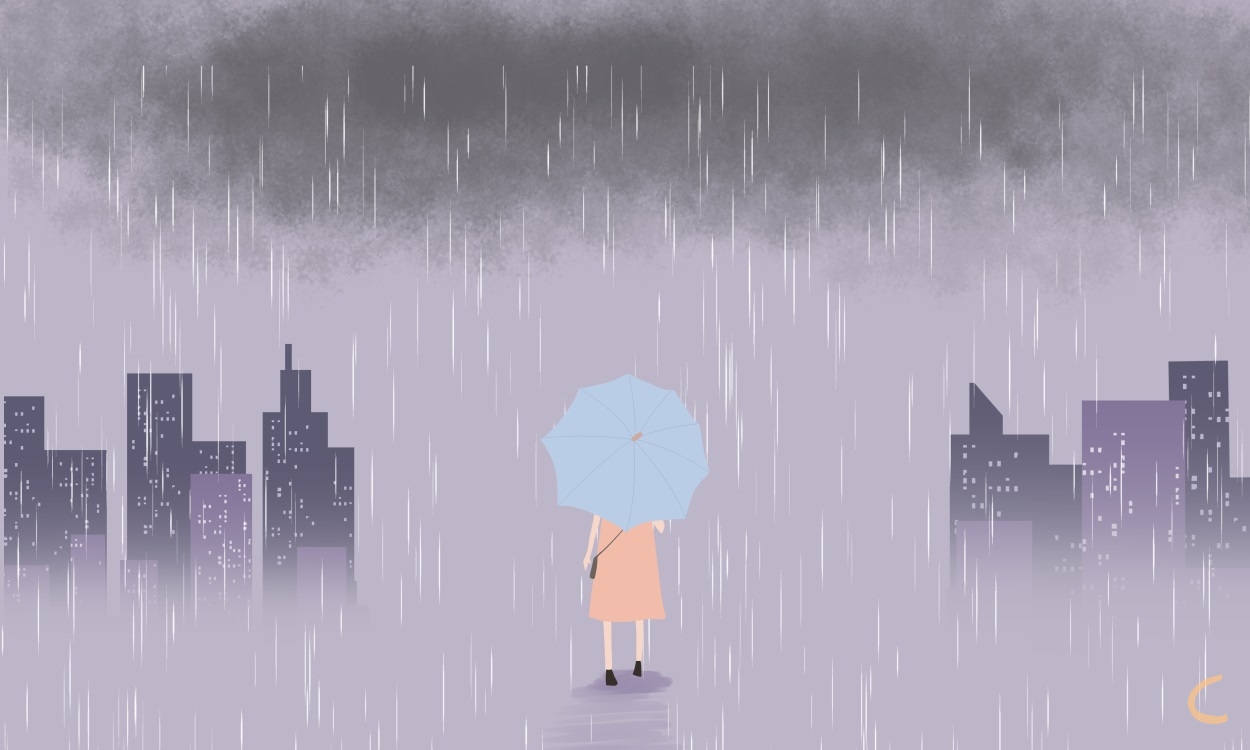 發(fā)朋友圈雨天文案說說