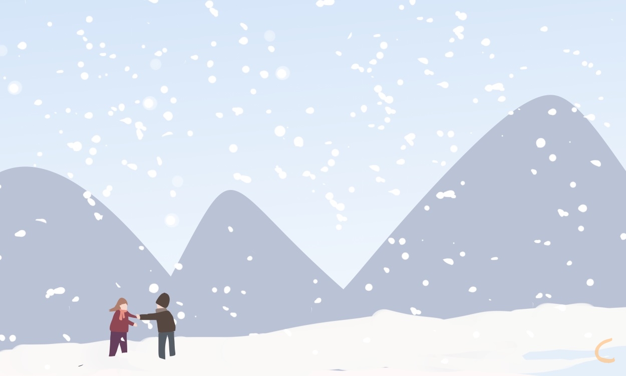 初雪朋友圈語錄句子