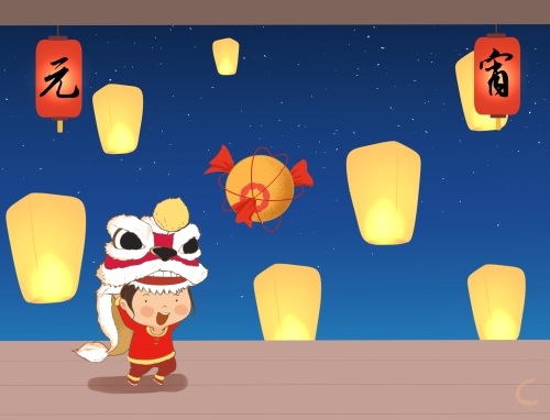 元宵節(jié)猜燈謎題目和答案
